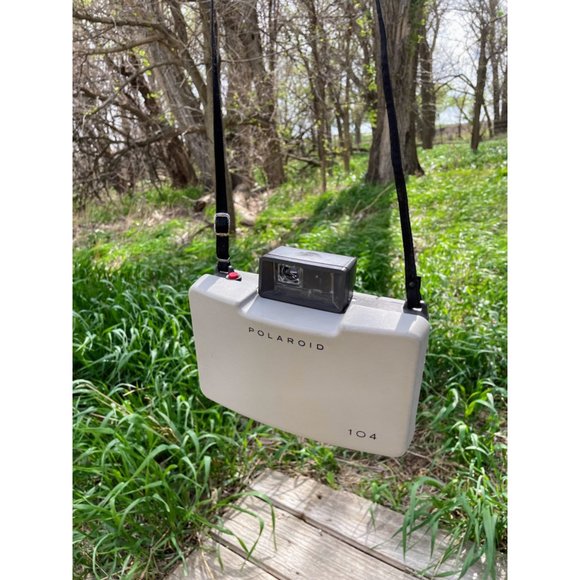 Vintage 1960s Polaroid 104 Land Camera Untested Collectible Decor - Picture 15 of 16